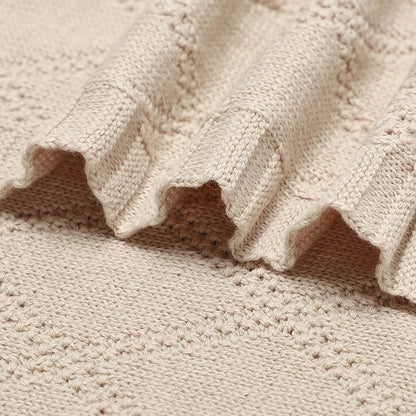 Super Soft Cotton Baby Blanket – Stroller &amp; Nursery Cover