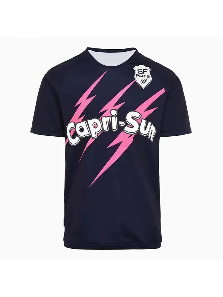 Men’s Rugby Sports Jersey T-Shirt | Quick-Dry Fitness Tee