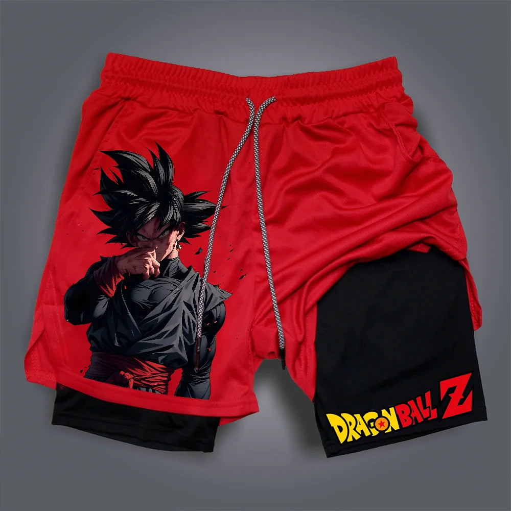 Dragon Ball 2-in-1 Sports Shorts