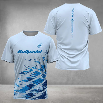 Men’s Padel Quick-Dry Sports T-Shirt | Breathable Summer Fitness Tee