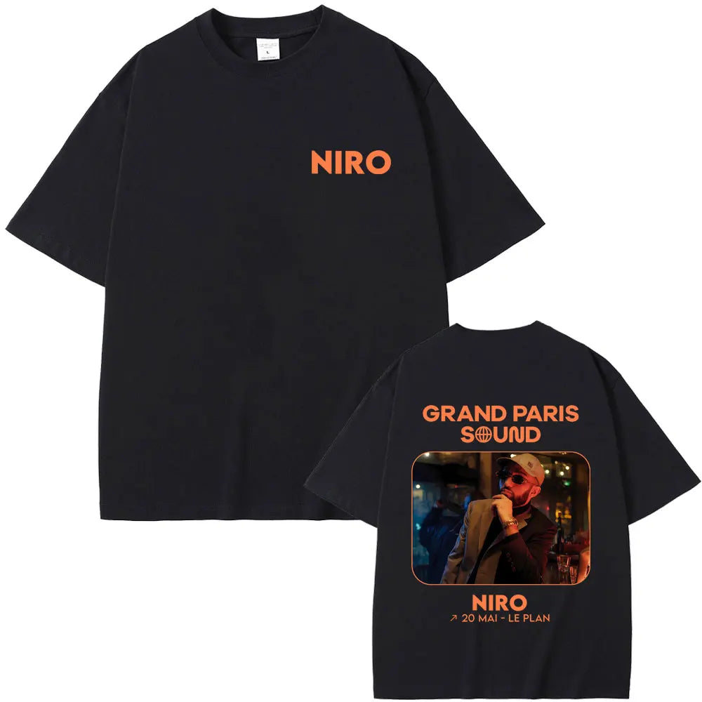 Rapper Niro OX7 Album Graphic T-Shirt | Vintage Hip Hop Streetwear Tee