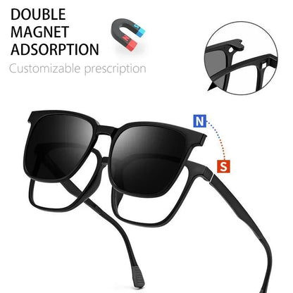 VICKY NEW IN Magnetic Clip-On Optical Myopia Glasses
