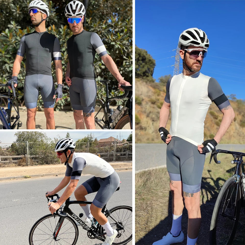 YKYWBIKE Cycling Bib Shorts Men Outdoor Wear Bike Ride 6 Hours Padded Riding Bib Tights Bicycle Men&