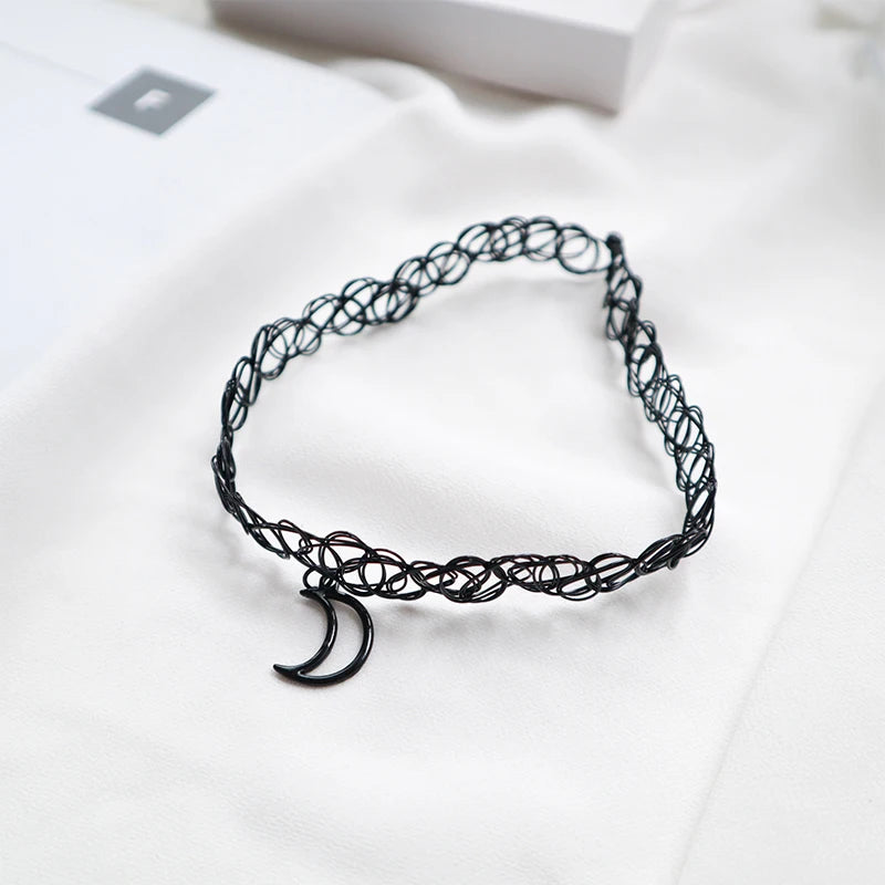 Black Star Choker Necklace for Women &amp; Girls