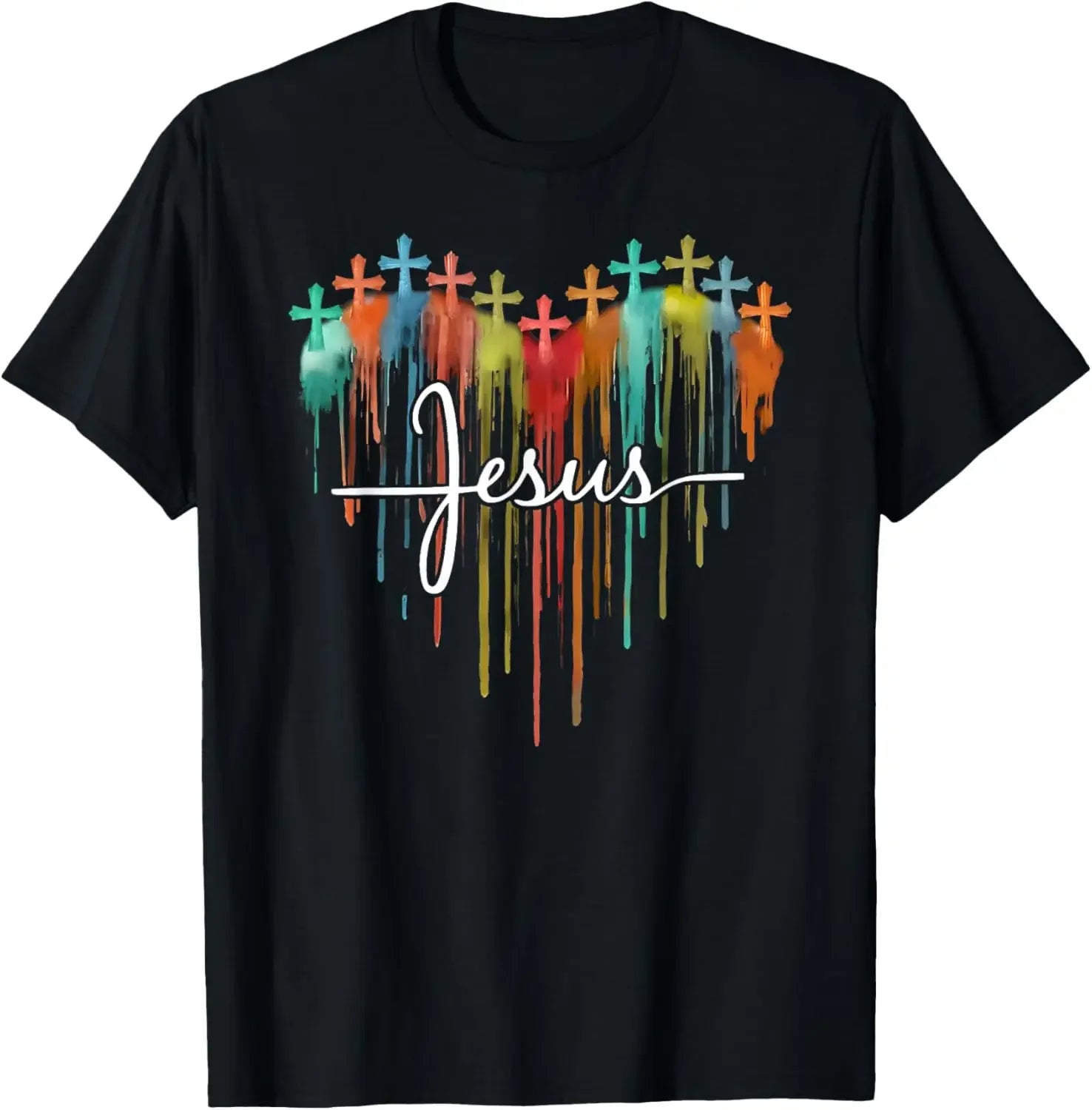 Jesus Heal Funny Christian Faith Healer Healing T-Shirt Print Original Design Gifts T Shirts Vintage T Shirt Camisas