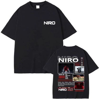 Rapper Niro OX7 Album Graphic T-Shirt | Vintage Hip Hop Streetwear Tee