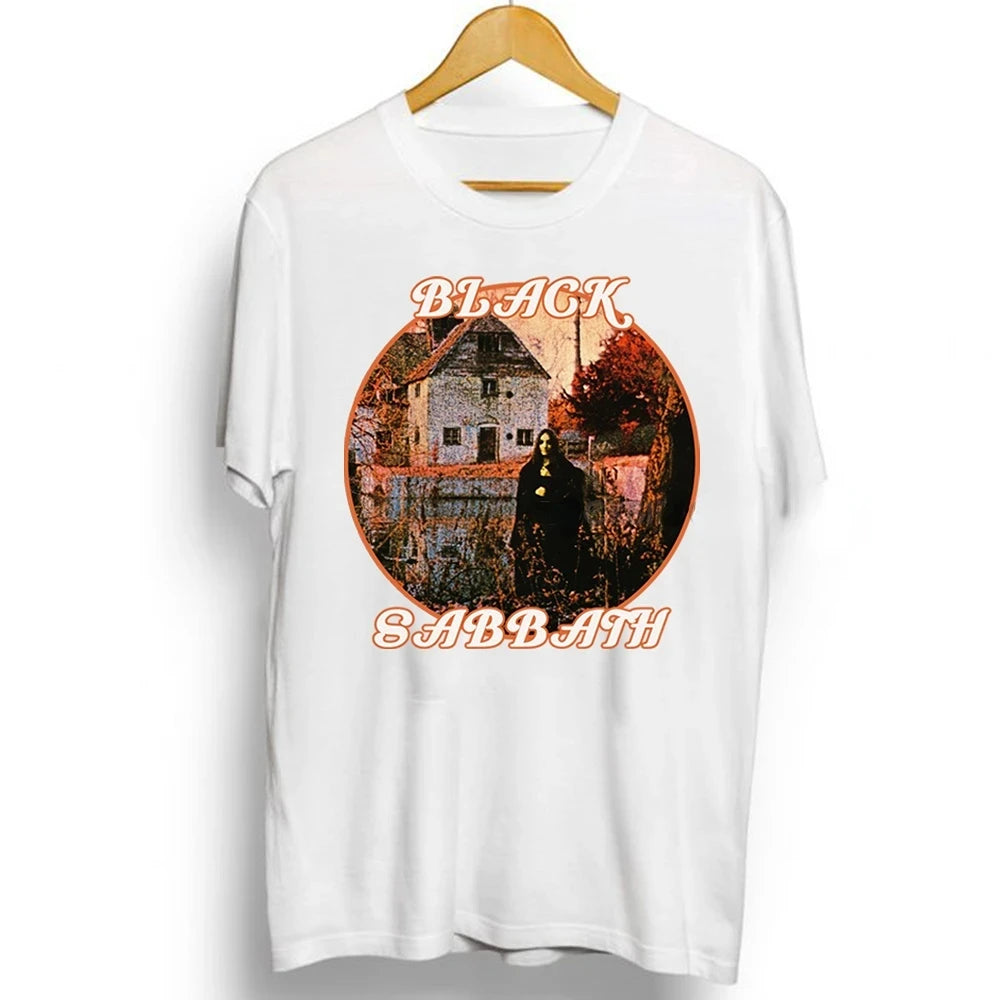 Black Metal Rock Band Graphic T-Shirt