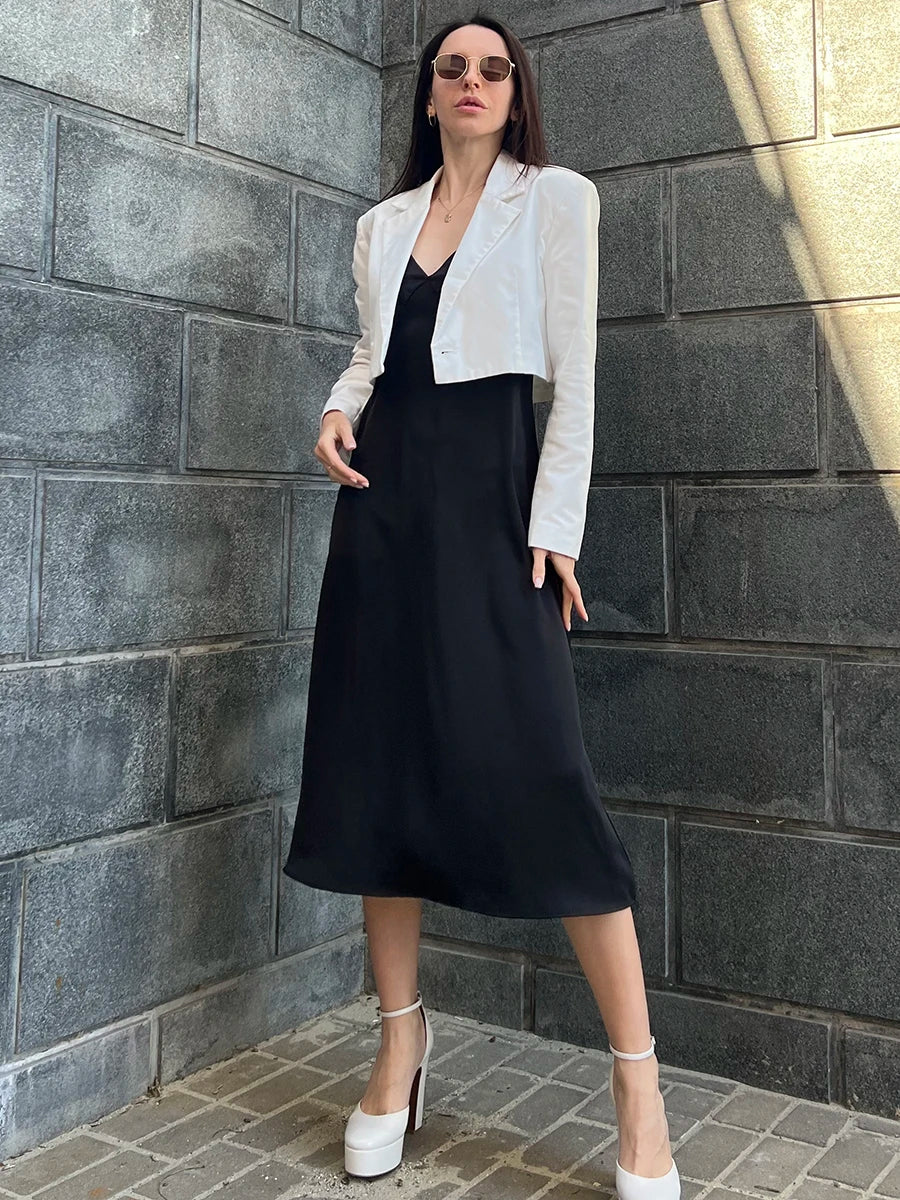 Backless Dress with Crystal Thong &amp; G String