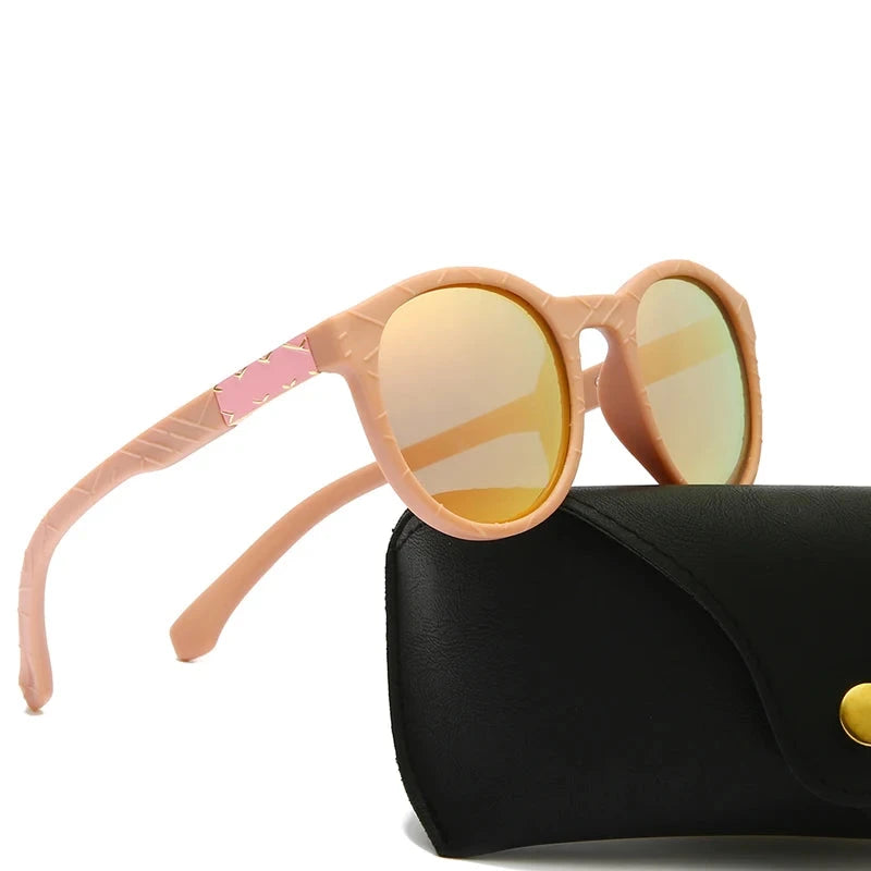 WarBLade Flexible Round Polarized Sunglasses
