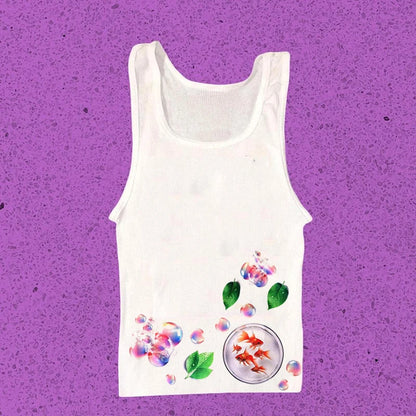 Vintage Y2K Baby Tee – Graphic Print Crop Top