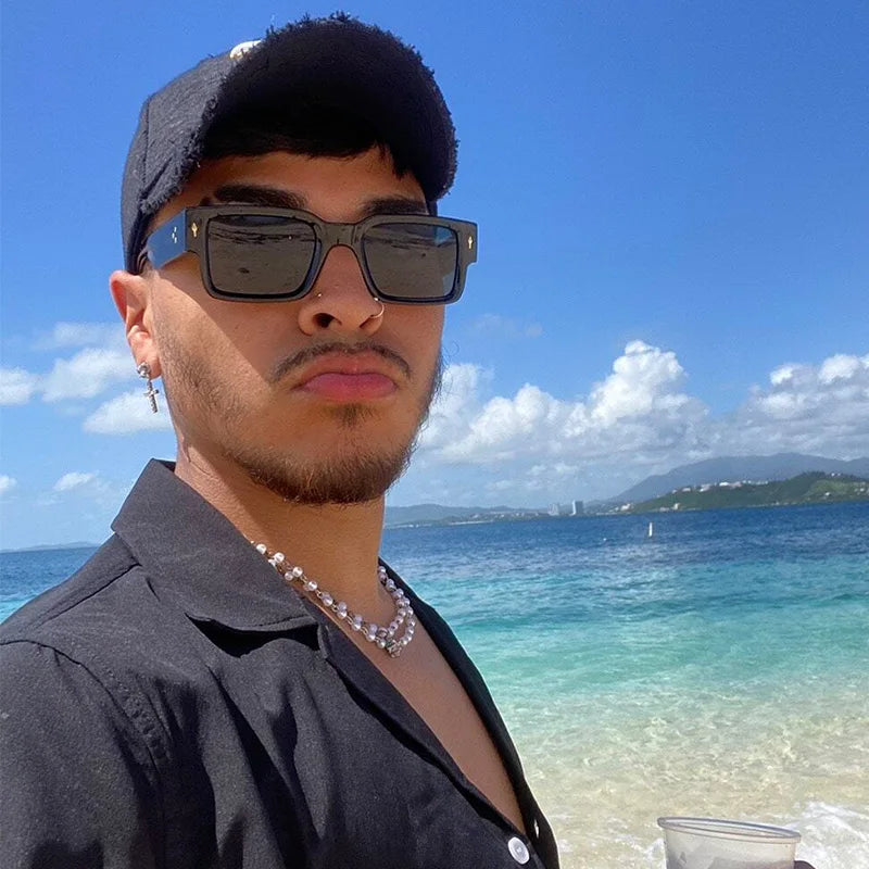 Small Square Sunglasses for Men