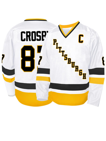Men’s Ice Hockey Jersey | Green 3D Printed Quick-Dry Long-Sleeve Top