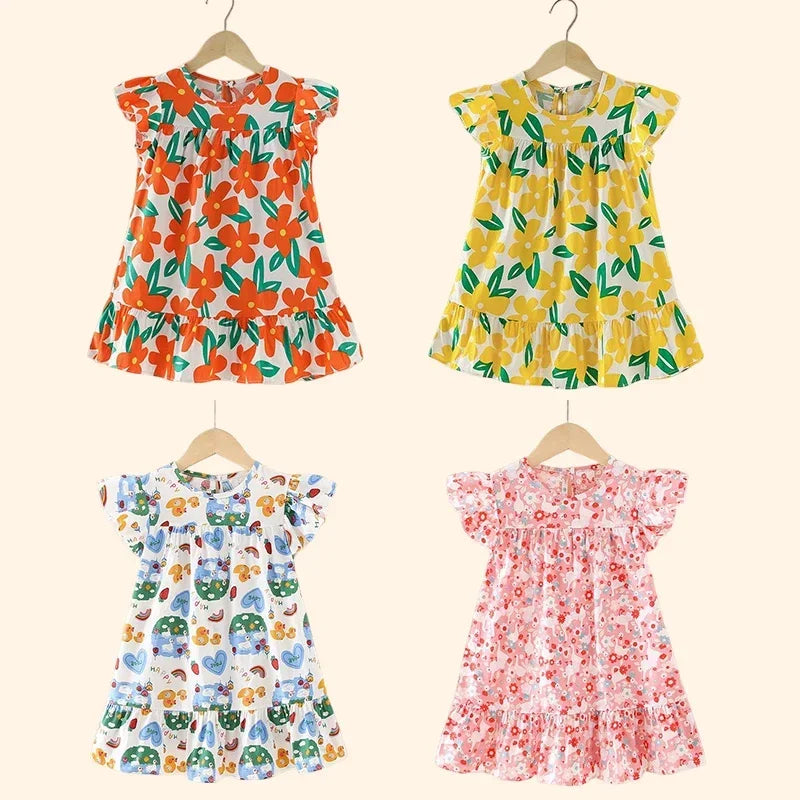 Cotton Summer Dress for Girls