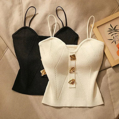 Summer Cross-Knit Suspender Women&