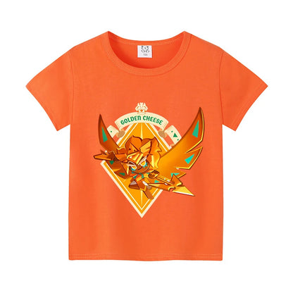 Kids’ Cookie Run Kingdom T-Shirt | Unisex Summer Cotton Tee