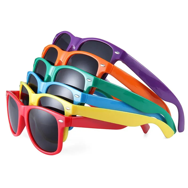 Kids Square Sunglasses – 12 Colors UV400 Outdoor Fashion Shades