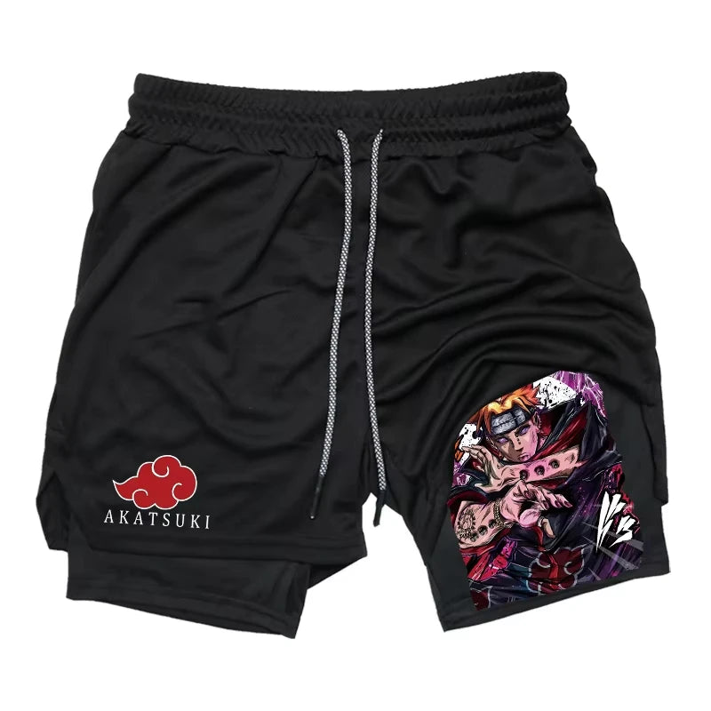 2-in-1 Performance Athletic Shorts