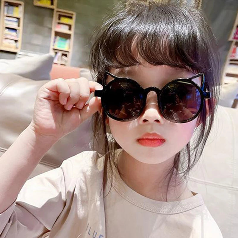 Cute Animal Cartoon Ears Sunglasses for Kids