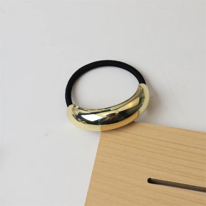 Irregular Golden Metal Hair Band for Women &amp; Girls