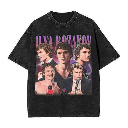 Heated Rivalry Shane Hollander T-Shirt | Washed Cotton Streetwear Graphic Tee