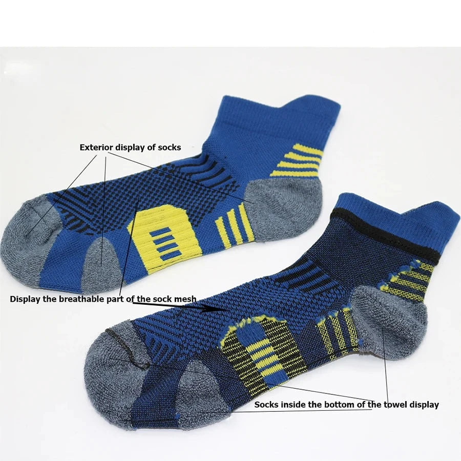 Non-Slip Quick-Drying Running and Basketball Socks