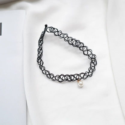 Black Star Choker Necklace for Women &amp; Girls