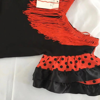 Spanish Flamenco Dancer Costume for Girls