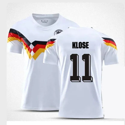 German National Football Team Kids Jersey | Euro Cup Style Quick-Dry Summer Sports Shirt