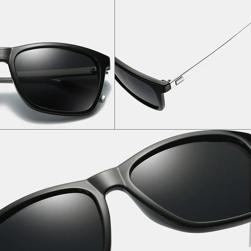 Aluminum Frame Polarized Sunglasses for Men