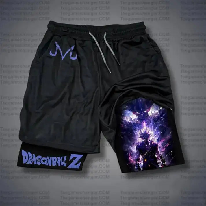 Dragon Ball Z Official Licensed Men’s Workout Shorts