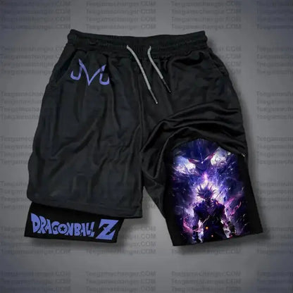 Dragon Ball Z Official Licensed Men’s Workout Shorts