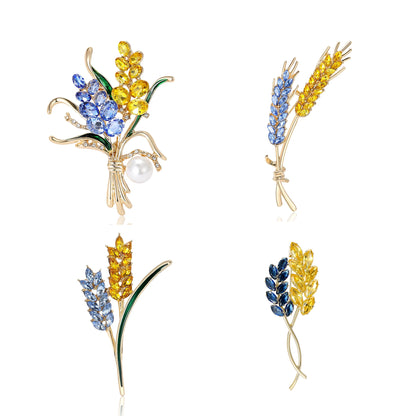 Beaut&amp;Berry Ear of Wheat Brooches