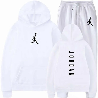 2025 Spring and autumn outdoor fitness basketball casual sportwear set fashion men&
