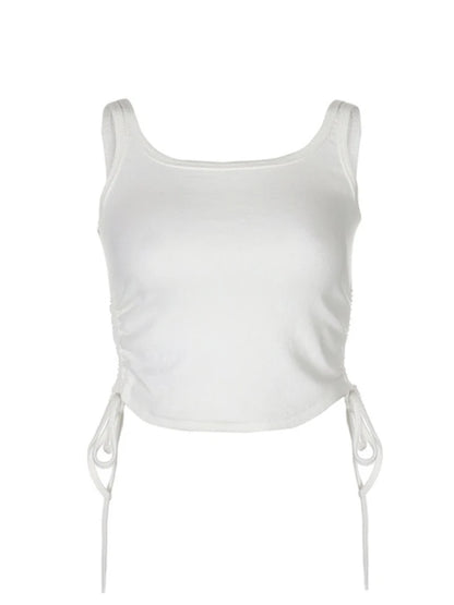 Sleeveless Casual Crop Top for Women