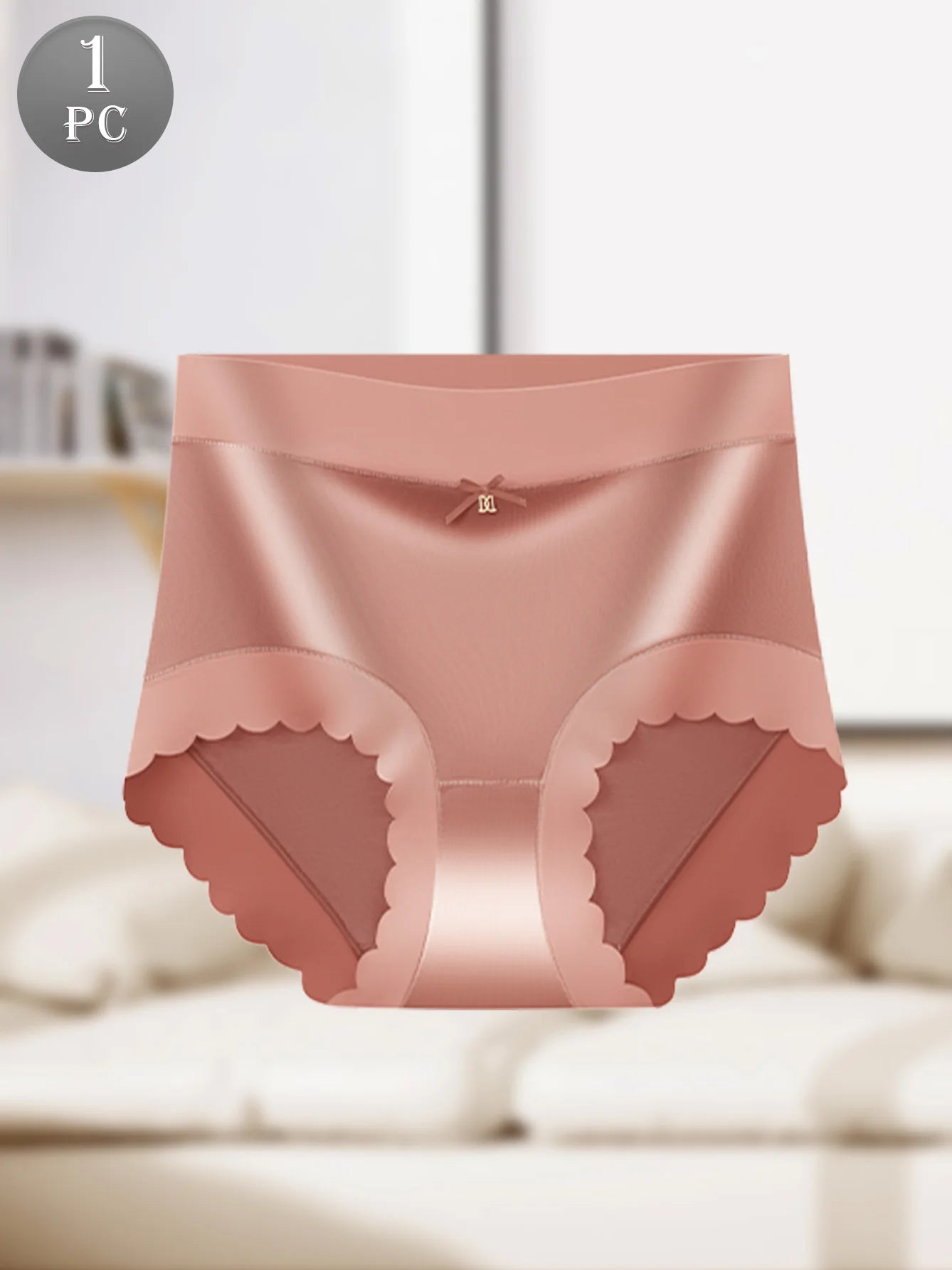 Women’s Breathable Ice Silk Underwear - Soft, Smooth Touch, Sexy Bow Decoration, Perfect for Everyday Comfort
