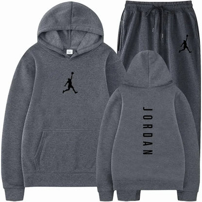 2025 Spring and autumn outdoor fitness basketball casual sportwear set fashion men&