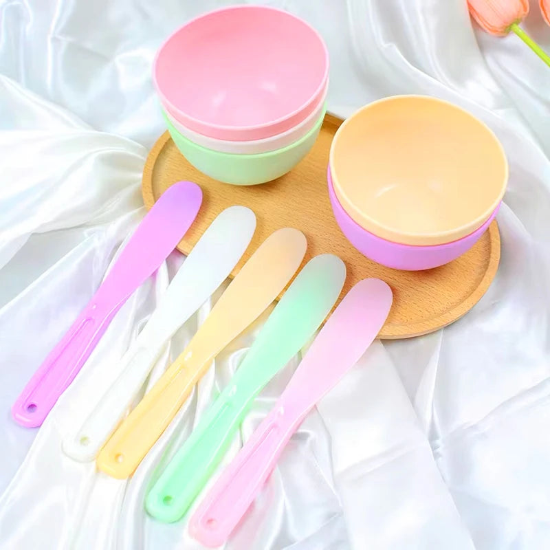 Silicone Face Mask Bowl Set