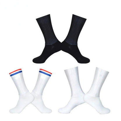 Knee-High Anti-Slip Silicone Cycling Socks