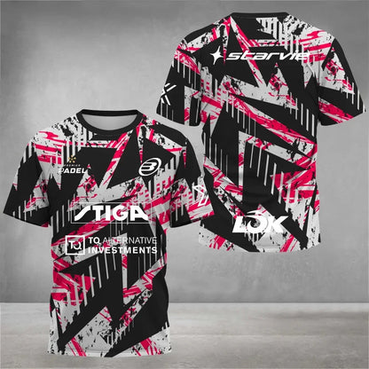 Men’s Quick-Dry Sports T-Shirt | Summer Tennis, Padel &amp; Running Training Tee