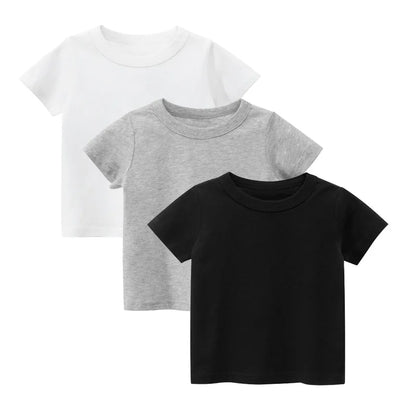 Kids Cotton Short Sleeve T-Shirt