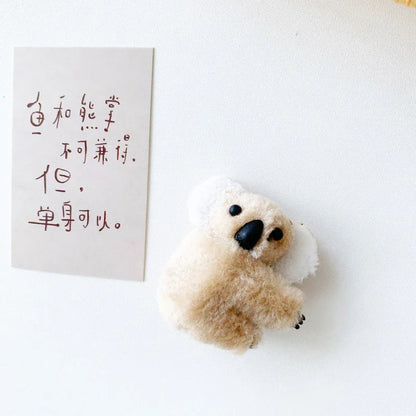 Cute Fluffy Super Plush Koala Bear Hair Clip