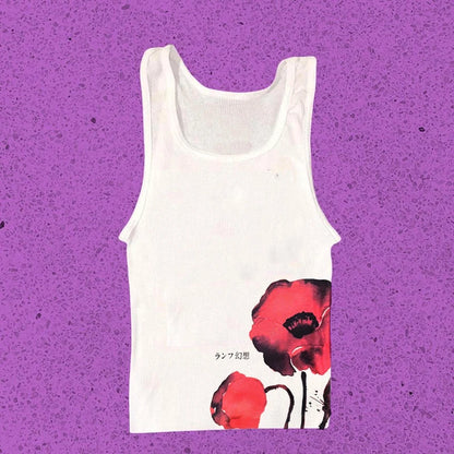 Vintage Y2K Baby Tee – Graphic Print Crop Top