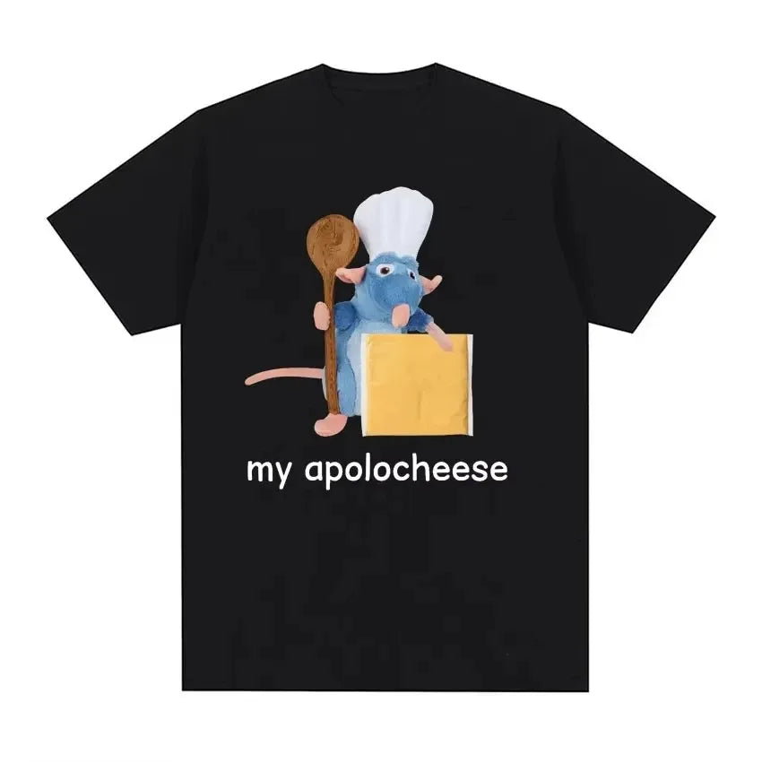 Women’s Funny Meme T-Shirt | “I Eat Cement” Cursed Cat Print