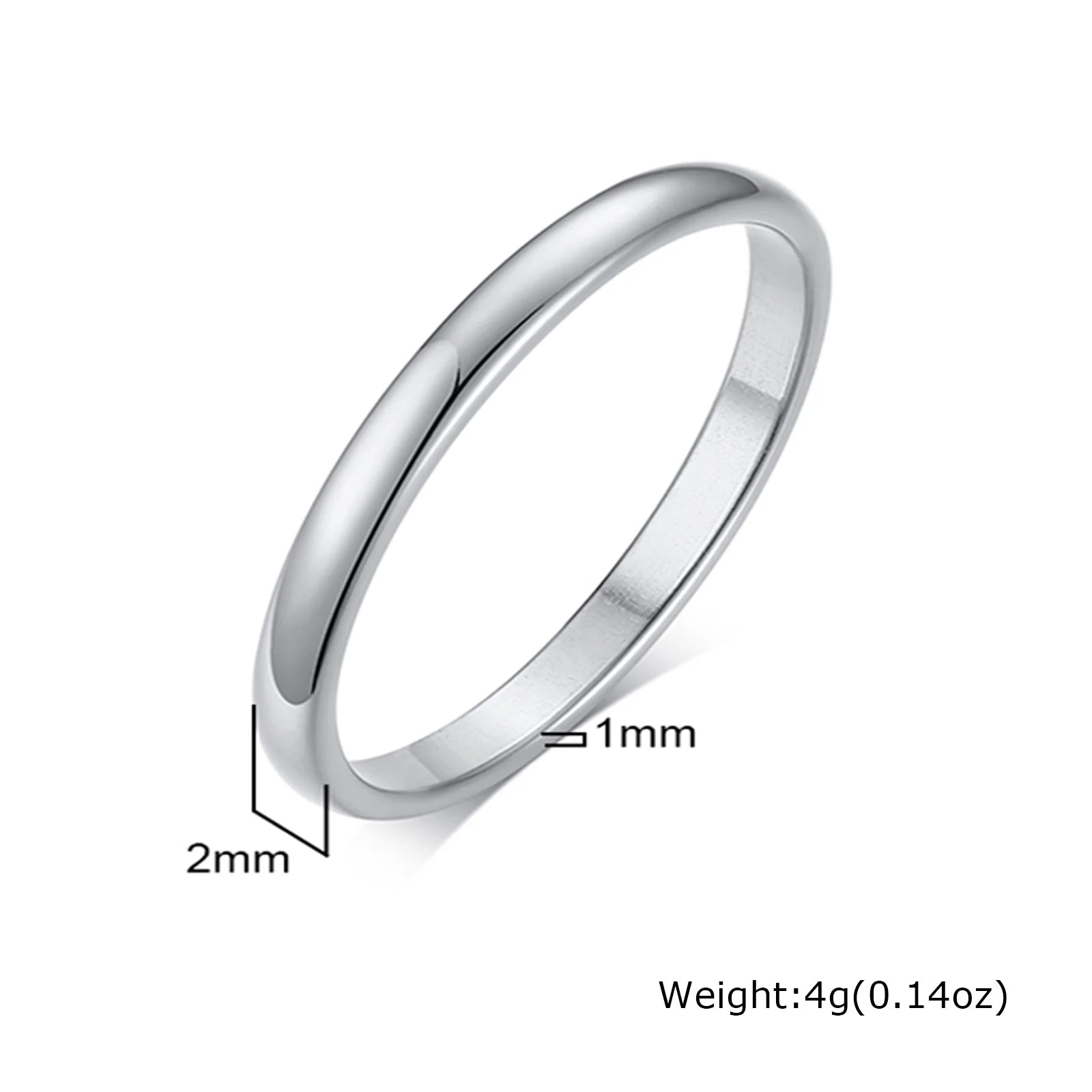 Classic 18K Plated Engagement Ring