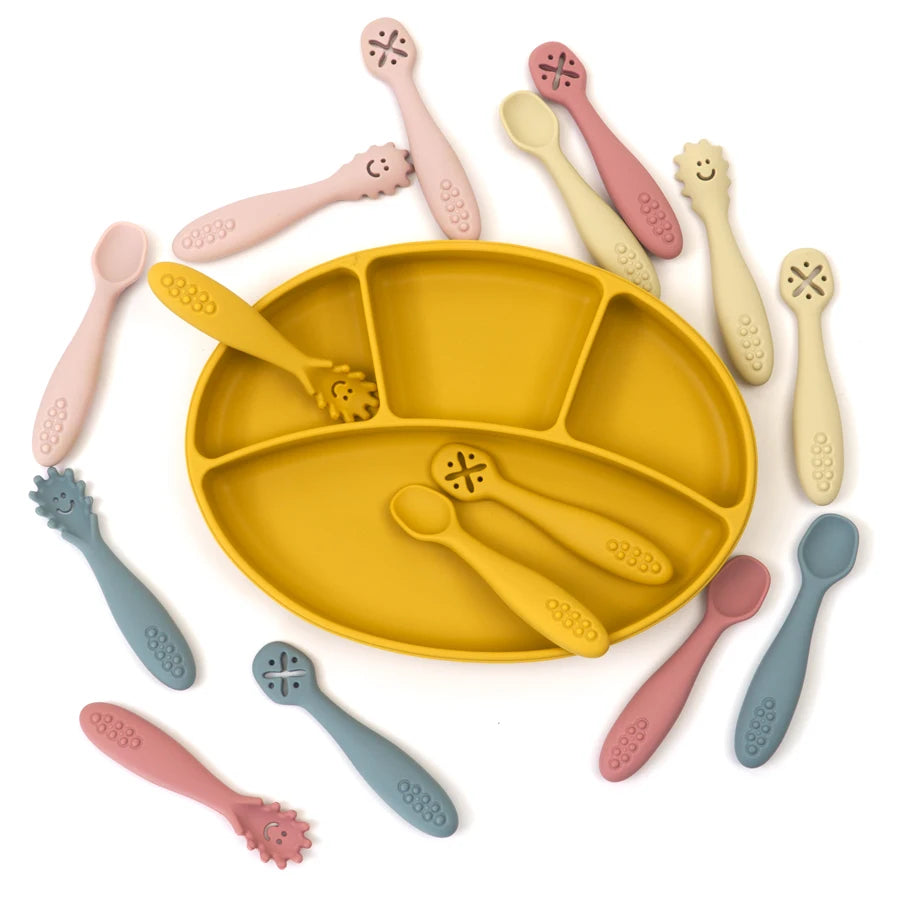 Silicone Baby Utensils Set