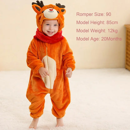 Halloween Winter Baby Rompers