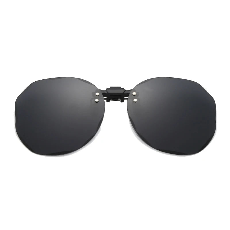 Polarized Clip-On Sunglasses – Men &amp; Women Photochromic UV400 Outdoor Eyewear