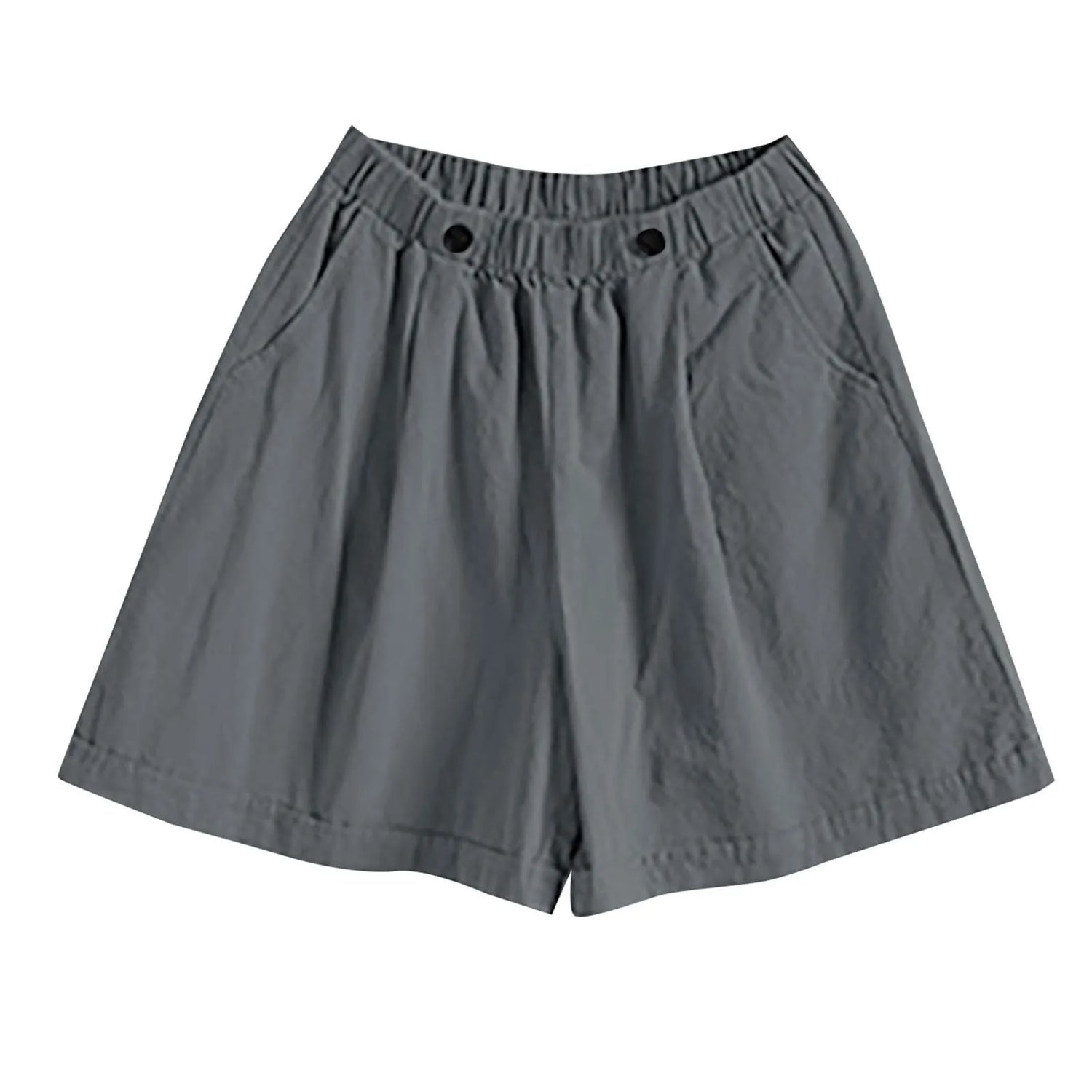 Women’s Summer Loose Wide-Leg Shorts | High Waist Casual Jogging &amp; Beach Shorts