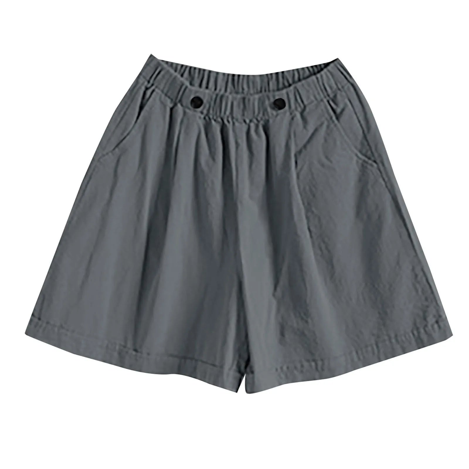 Women’s Summer Loose Wide-Leg Shorts | High Waist Casual Jogging &amp; Beach Shorts