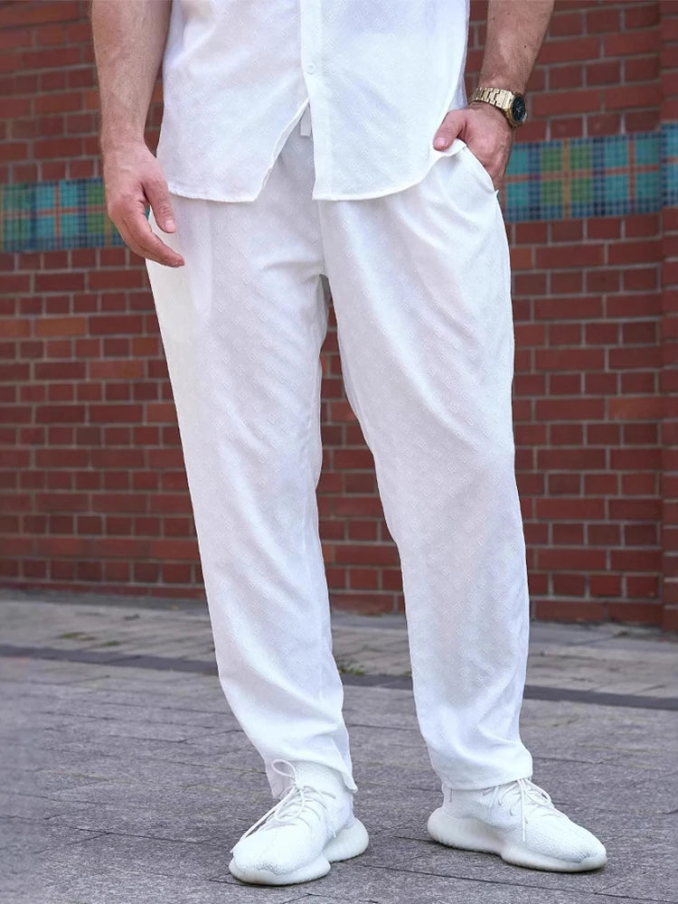 Breathable Streetwear Drawstring Pants